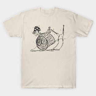 snail mushrooms T-Shirt